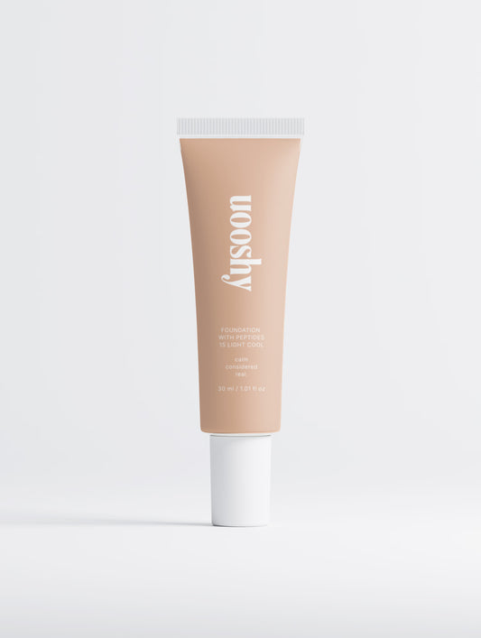Uooshy Foundation with Peptides, 15 Light Cool