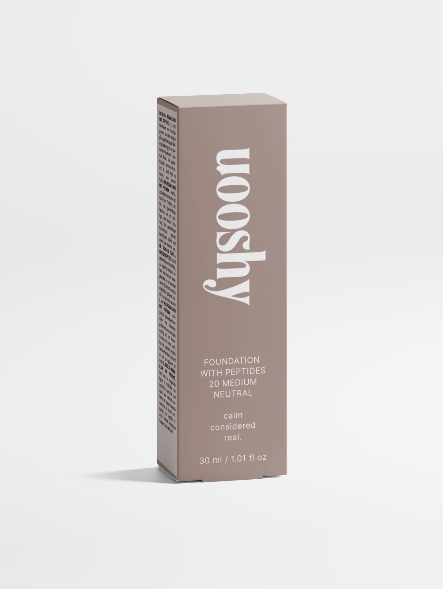 Uooshy Foundation with Peptides, 20 Medium Neutral