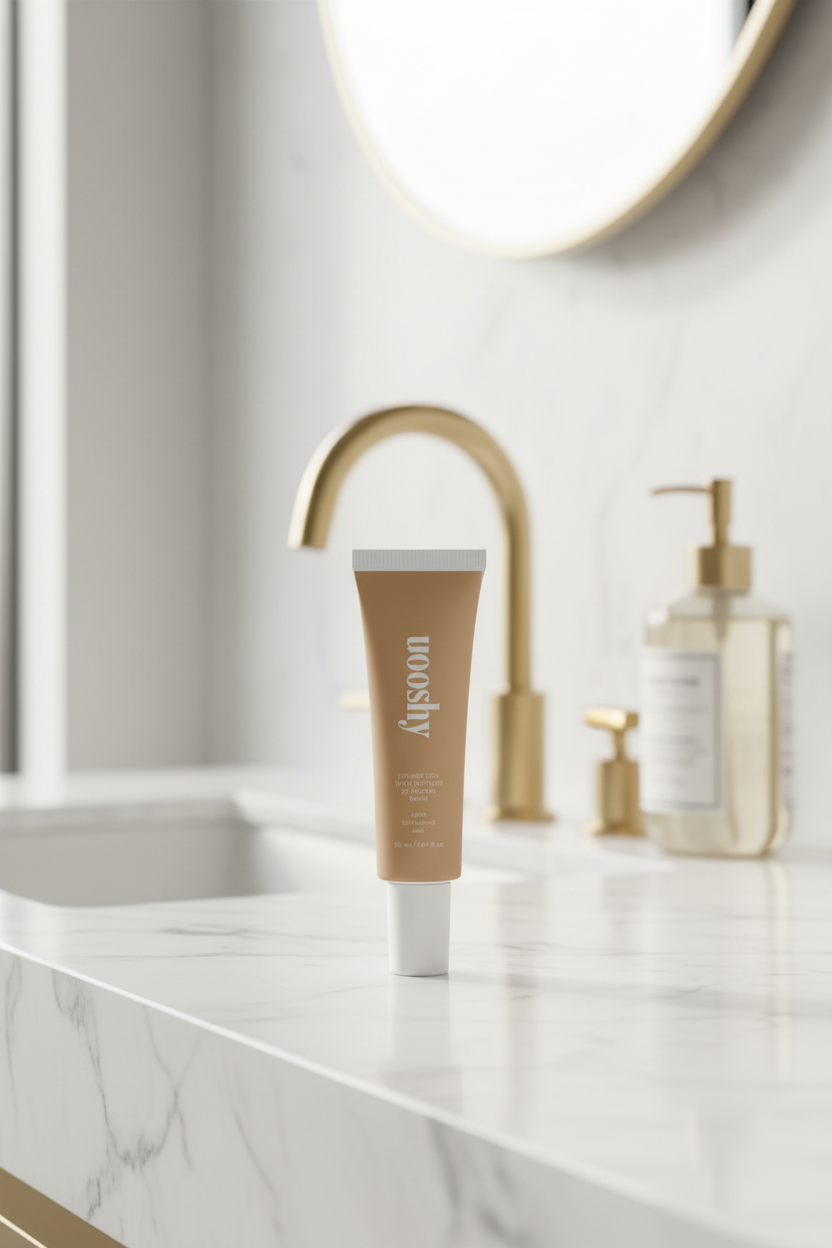 Uooshy Foundation with Peptides,  25 Medium Warm