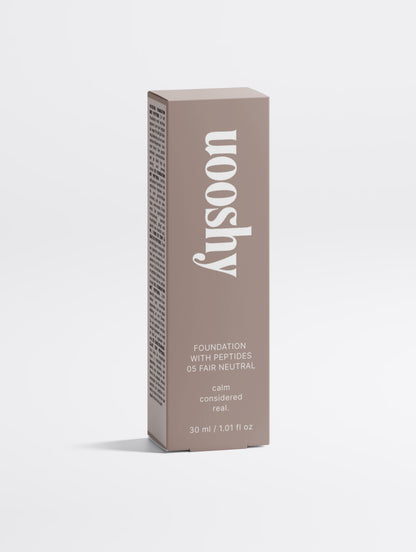 Uooshy Foundation with Peptides, 05 Fair Neutral