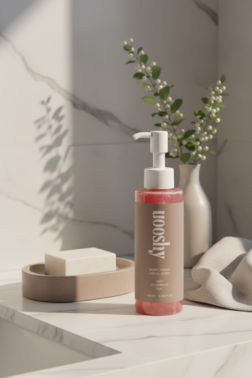 Uooshy Berry Fresh Facial Wash